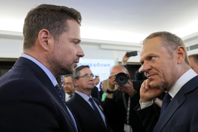 Tusk czy Trzaskowski szefem PO? SONDAŻ