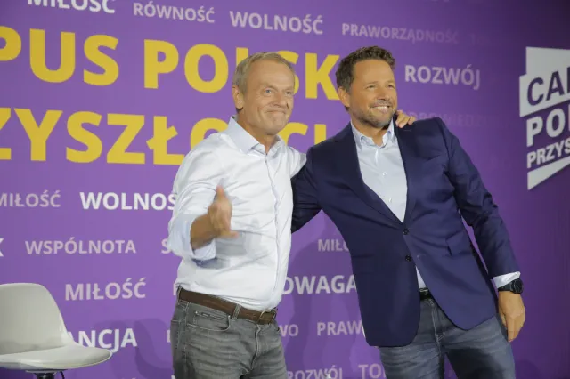 Tusk i Trzaskowski na Campusie. Ważna DEKLARACJA lidera PO