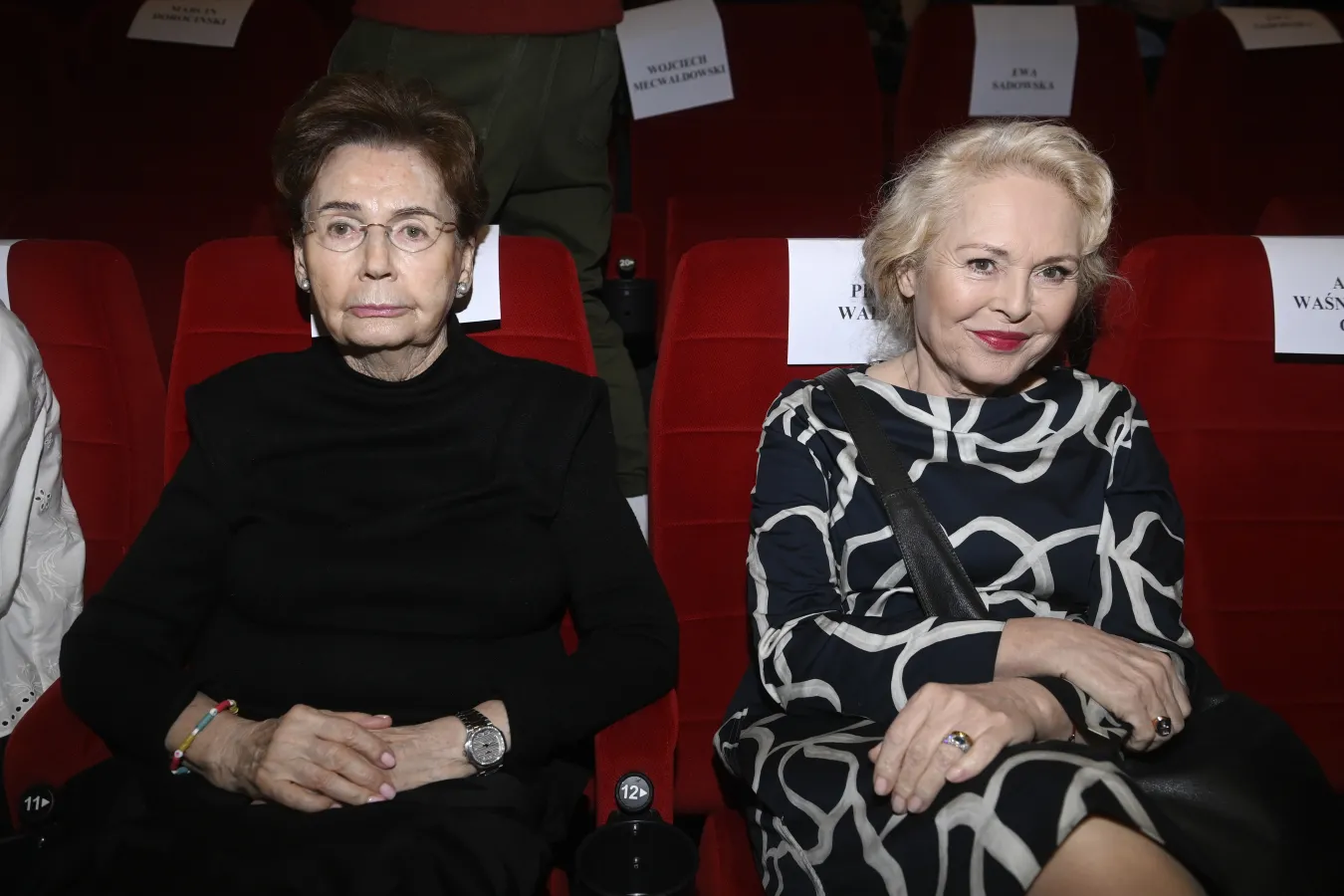 Bożena Walter po raz pierwszy na salonach po śmierci męża