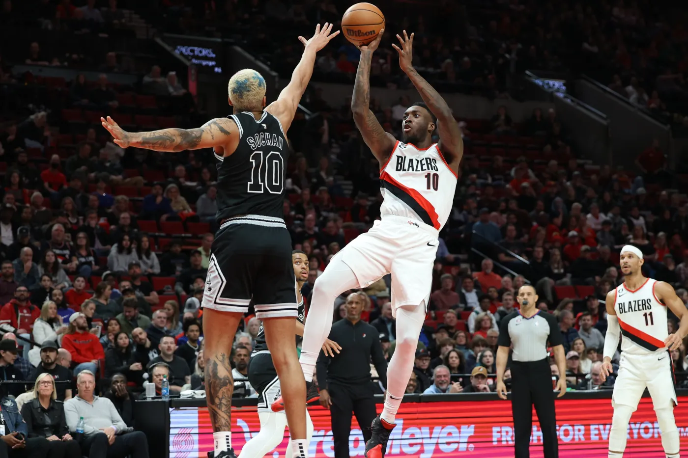 14 punktów Sochana, strzelecki popis Lillarda [WIDEO]