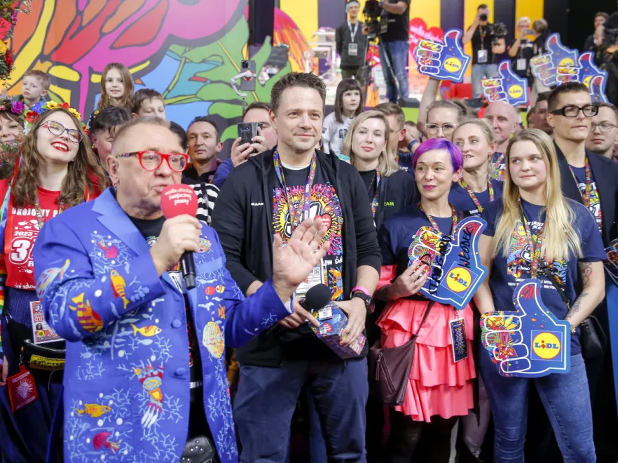 Jerzy Owsiak Rafał Trzaskowski