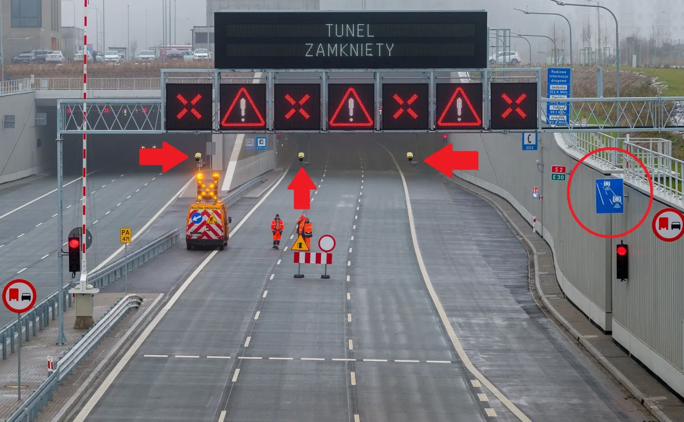 Tunel POW i odcinkowy pomiar prędkości. Kierowcy będą zaskoczeni