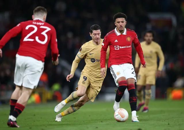 Piłkarska LE. Gol Lewandowskiego nie pomógł Barcelonie. Wygrana Manchesteru United