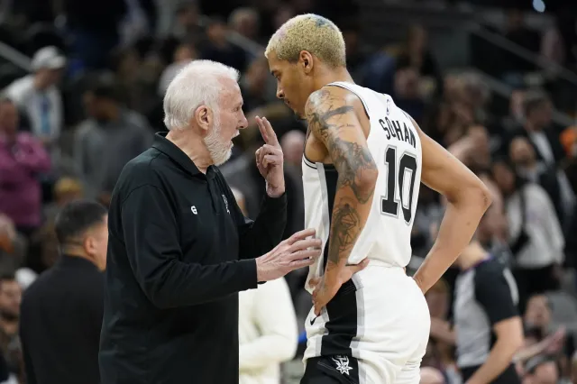 Sochan wrócił do gry. Spurs o krok od wyrównania niechlubnego rekordu [WIDEO]