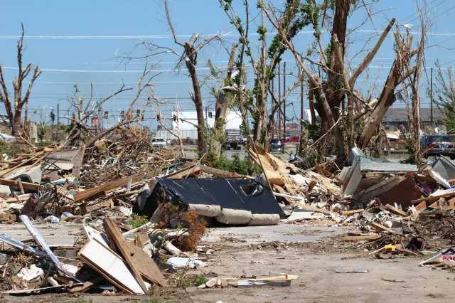 "Jestem w panice. Wynne jest zdemolowane, domy zniszczone, drzewa powalone"