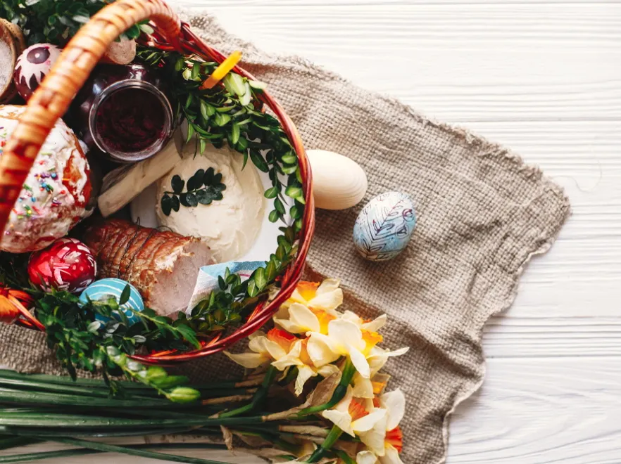 Koszyczek wielkanocny - co włożyć do święconki