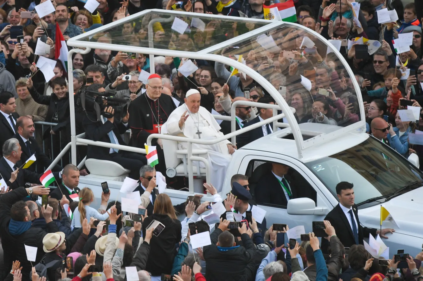Papież Franciszek na Węgrzech