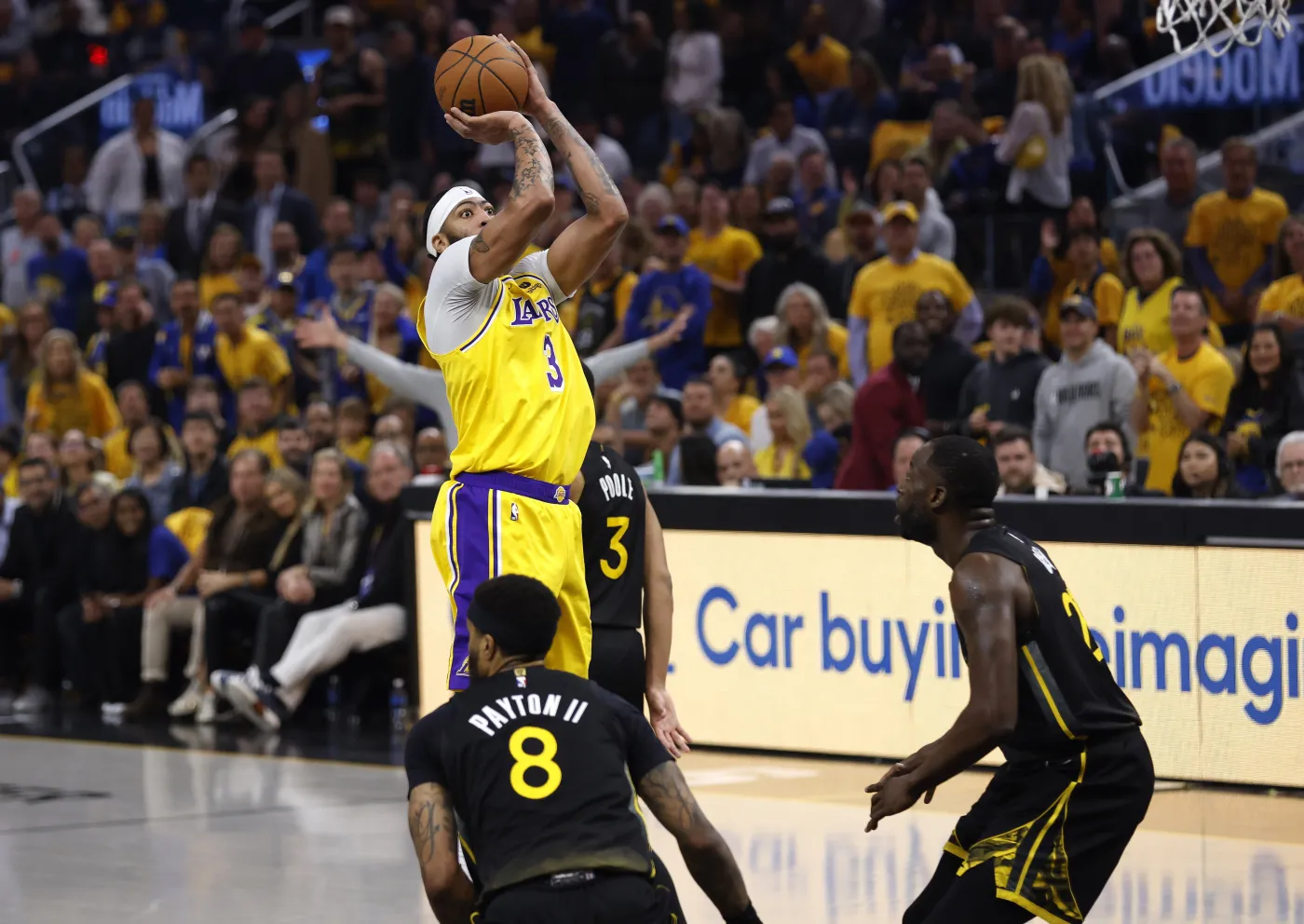 Anthony Davis liderem Lakers w pierwszego meczu przeciwko Warriors