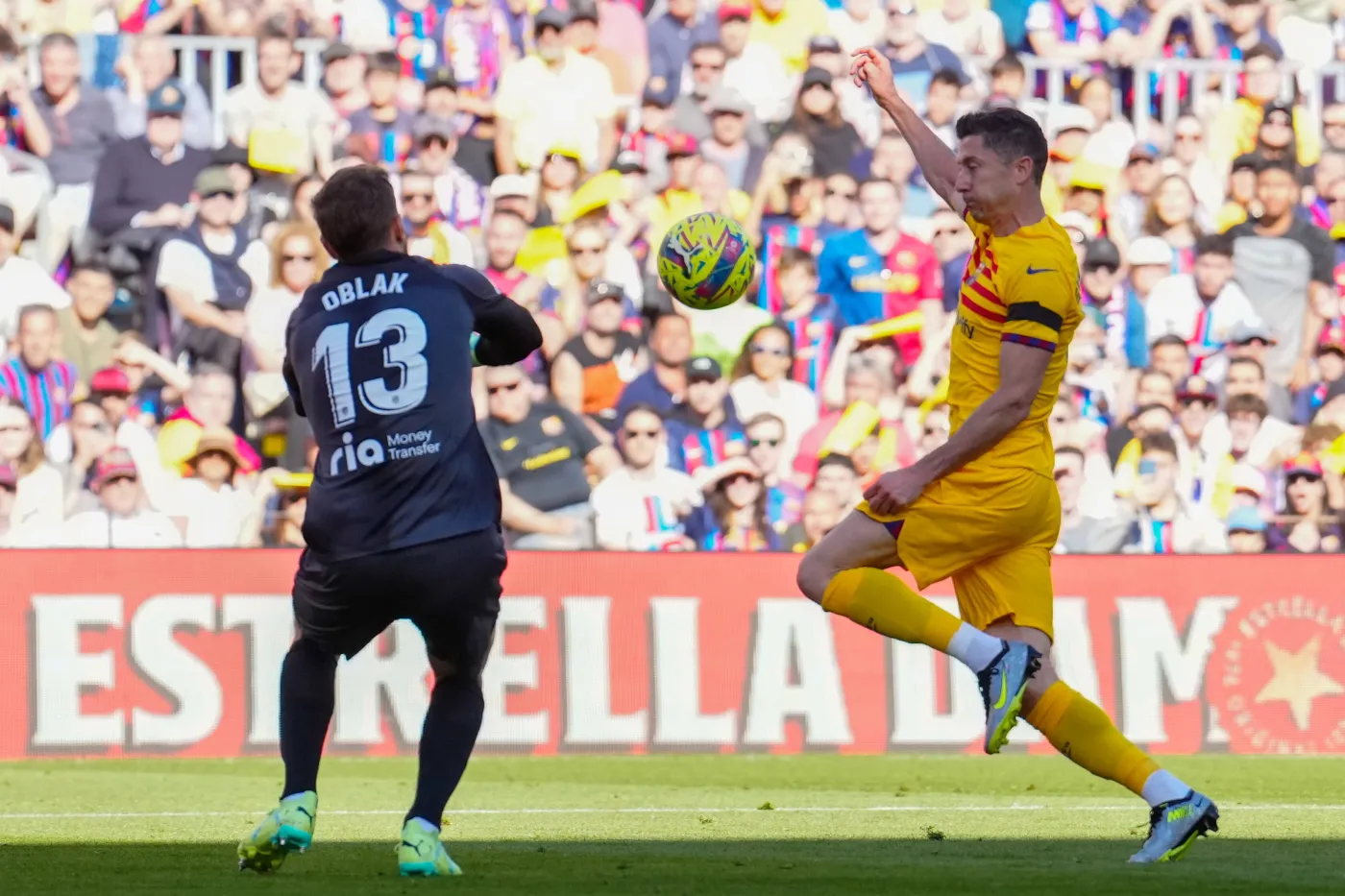 Robert Lewandowski i Jan Oblak