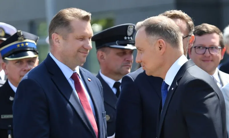Przemysław Czarnek, Andrzej Duda