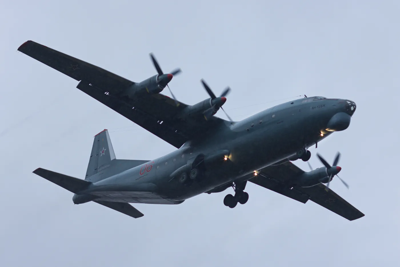 Rozbił się ukraiński samolot typu Antonow