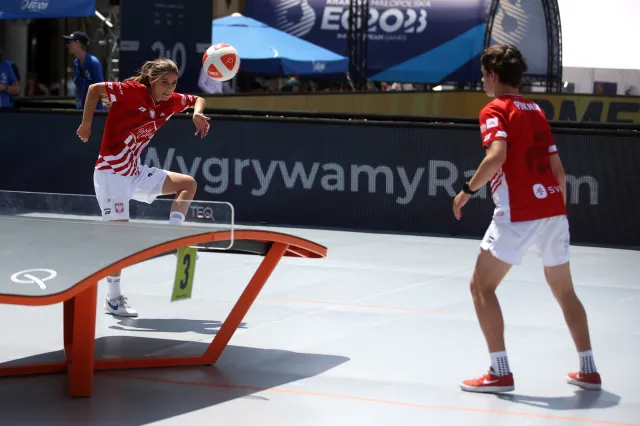 Igrzyska Europejskie. Brązowy medal polskiego miksta w teqballu