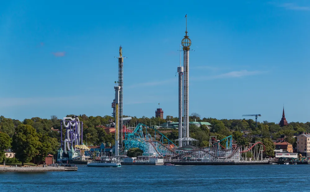 Wesołe miasteczko w Sztokholmie