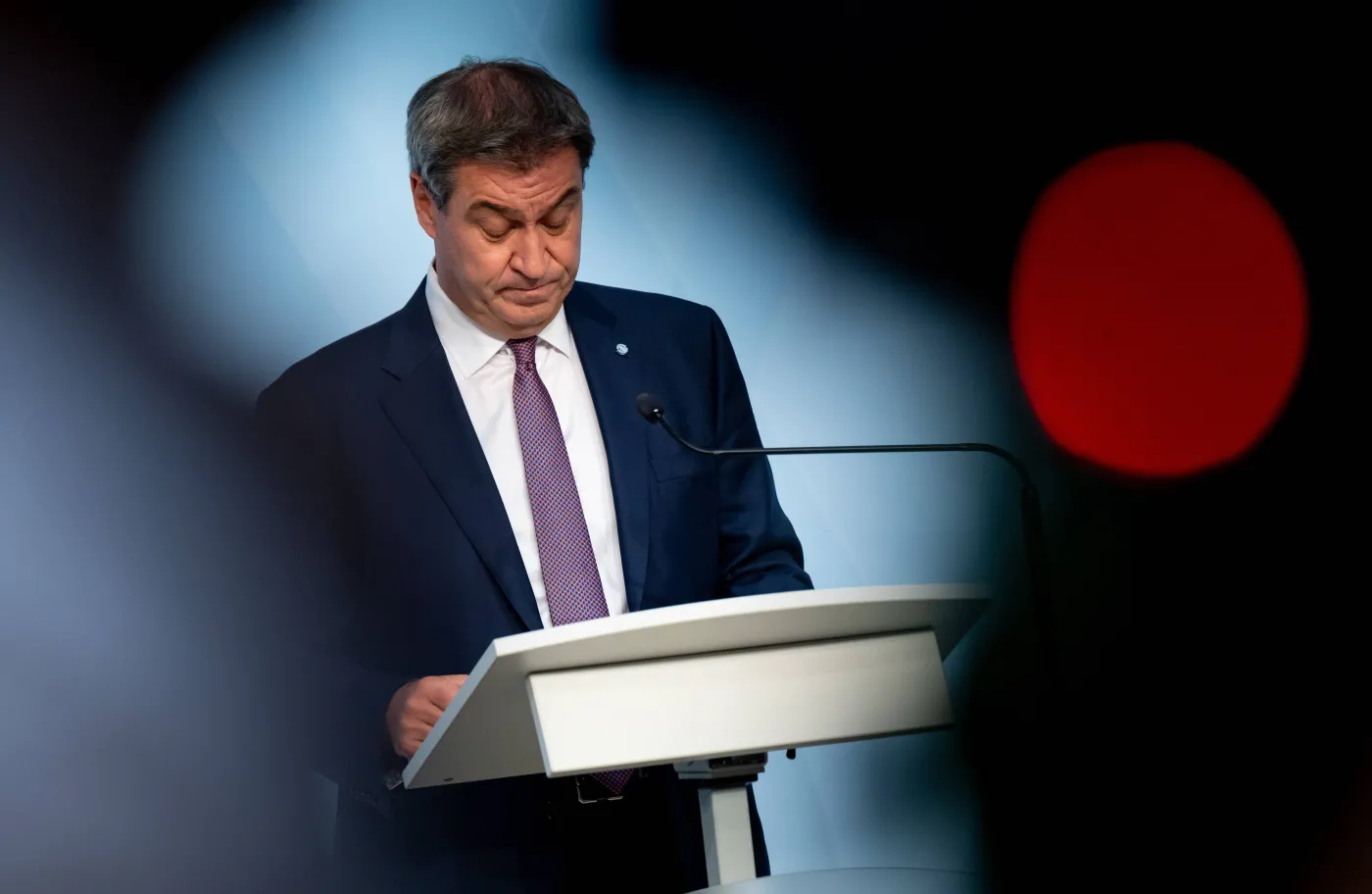 Premier Bawarii Markus Soeder