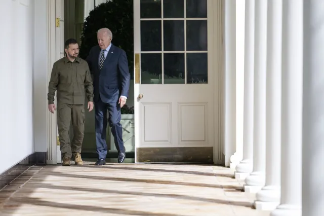 Spotkanie Zełenskiego z Bidenem w Białym Domu. Padło pytanie o Polskę...