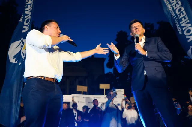 Wybory 2023. Petru kontra Mentzen. "Lepiej gdybym to ja był ministrem finansów"