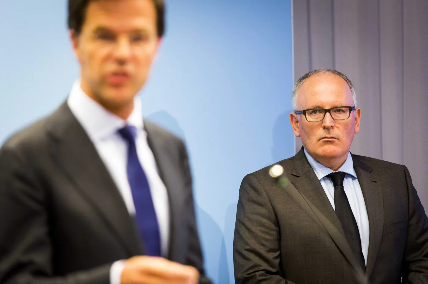 Frans Timmermans i Mark Rutte