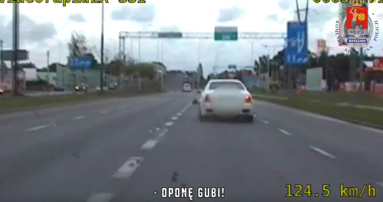 Pościg za Maserati w Warszawie