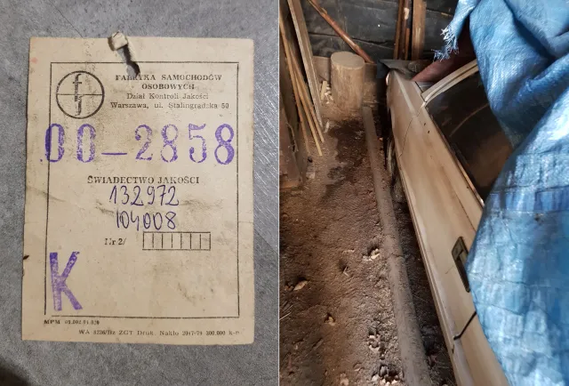 Sensacyjne znalezisko pod Krakowem! Zamarł, gdy otworzył drzwi szopy