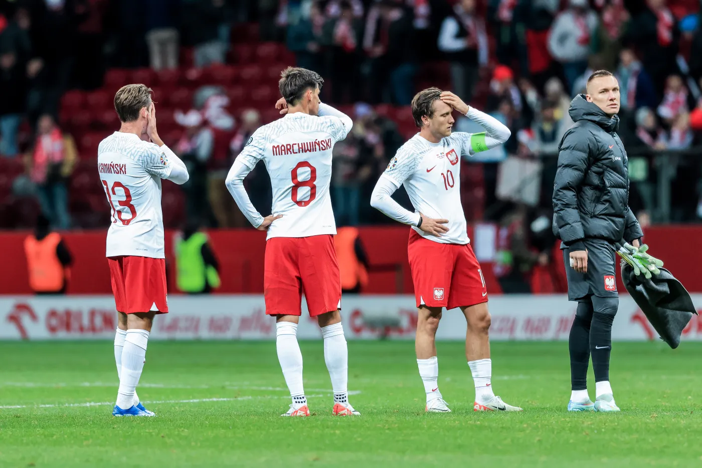 Piłkarska reprezentacja Polski zaliczyła spadek w rankingu FIFA