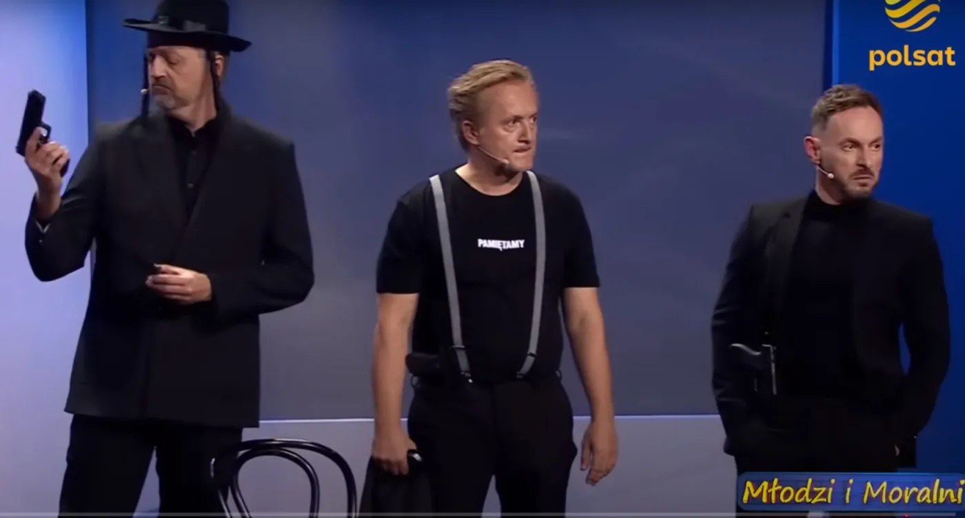 "Kabaret na żywo" znika z Polsatu. Nadawca woli "Facetów w czerni". Co na to kabareciarze?