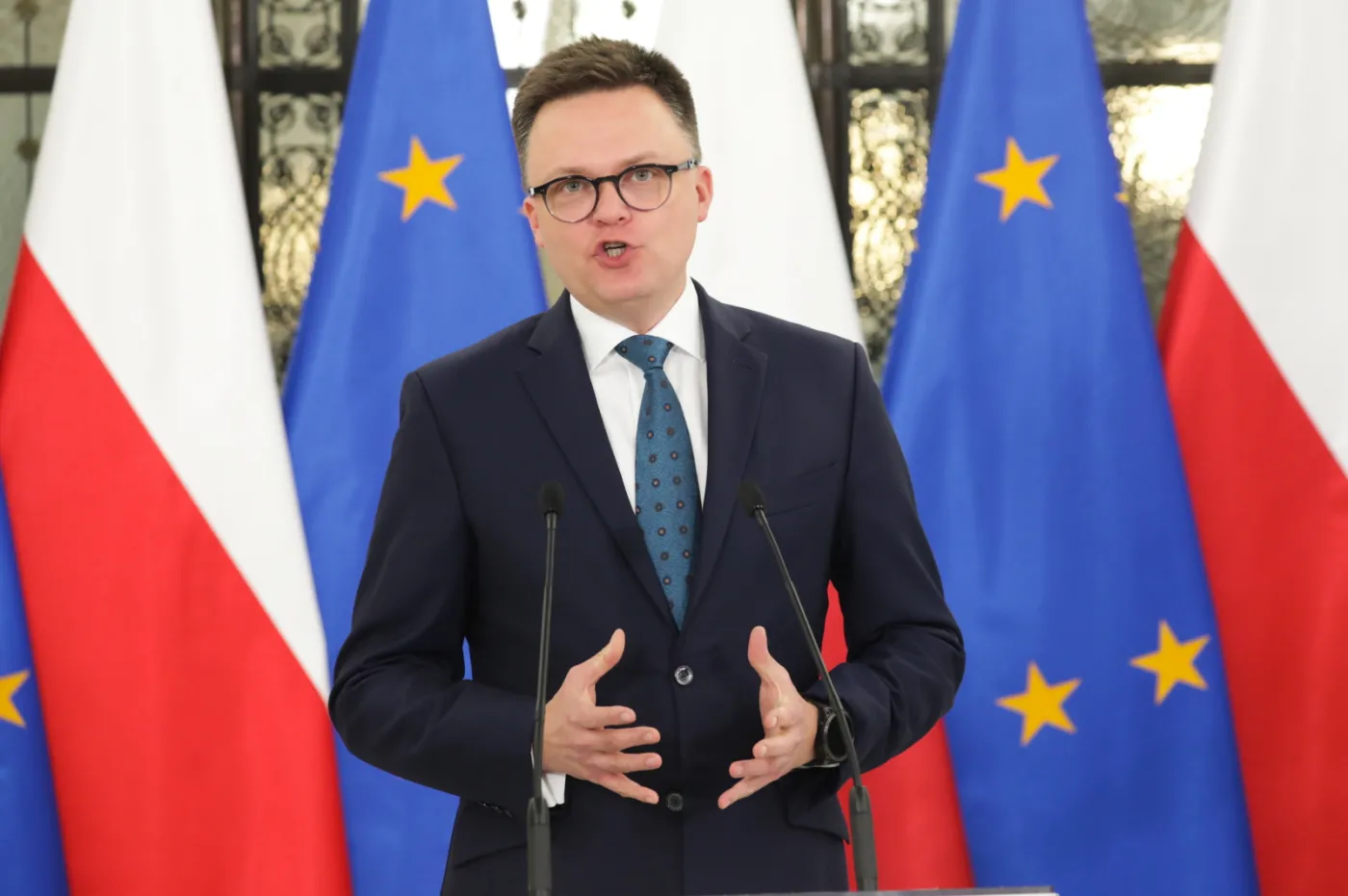 Orędzie marszałka Hołowni. "Miejsce wicemarszałka będzie czekało na PiS"