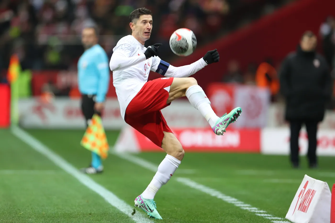 Robert Lewandowski nie rezygnuje z walki o koronę króla strzelców ligi hiszpańskiej