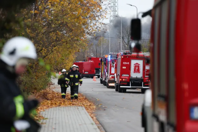 Pożar nielegalnego składowiska chemikaliów. Sprawą zajęła się prokuratura