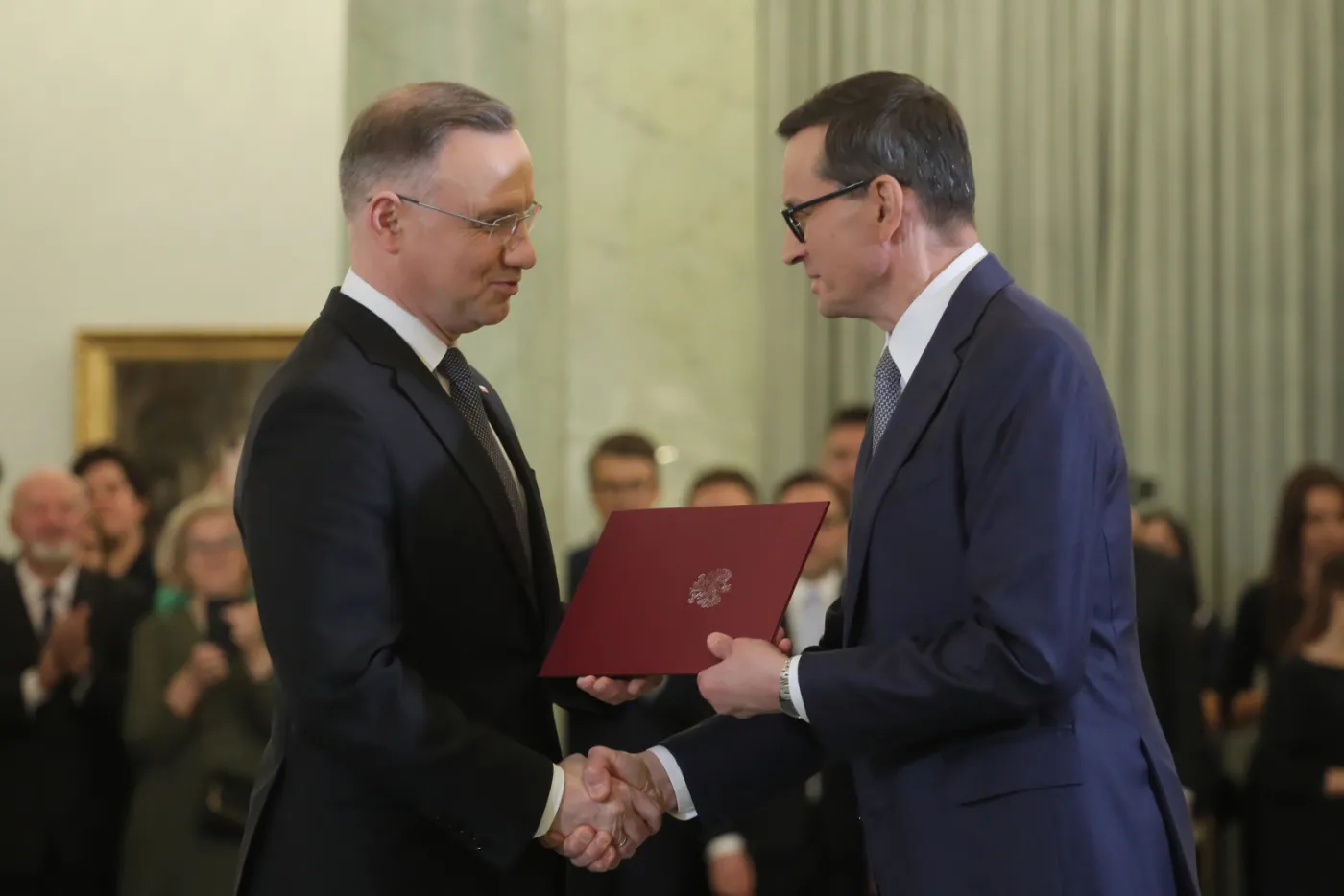 Rząd Morawieckiego. Uroczystość w Pałacu Prezydenckim