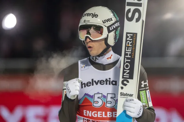 Anze Lanisek z nagrodą fair play za gest wsparcia dla Dawida Kubackiego