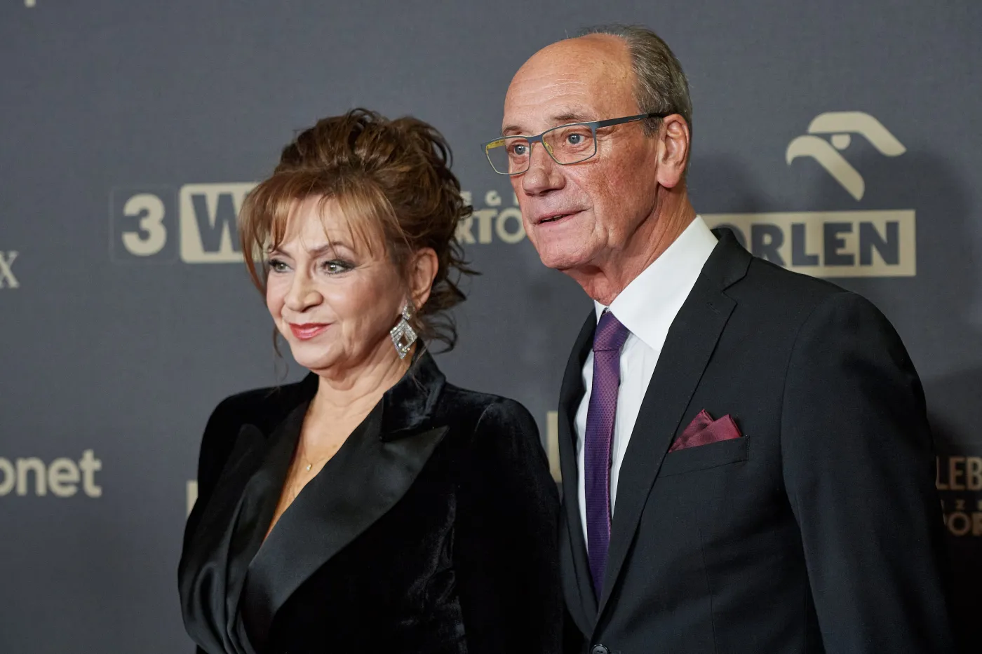 Dariusz Szpakowski z żoną