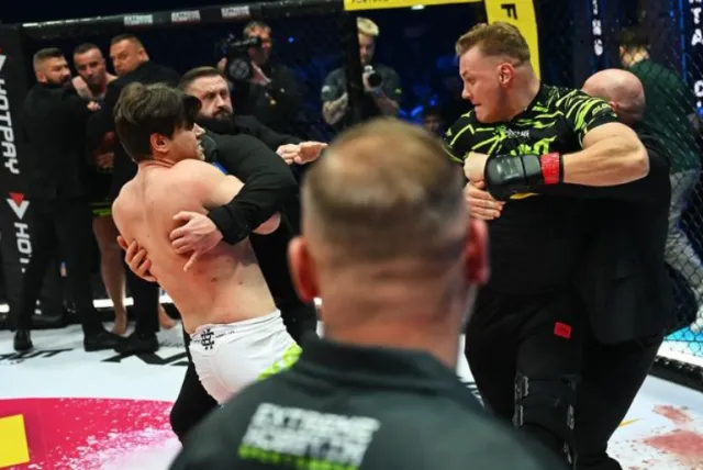 Marcoń na gali Clout MMA po sekundzie "odklepał". Za żenadę roku dostanie 500 tysięcy zł
