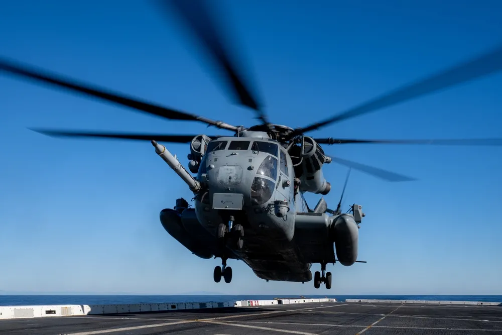 Incydent w Kalifornii. Zaginął śmigłowiec Piechoty Morskiej z pięcioma członkami załogi