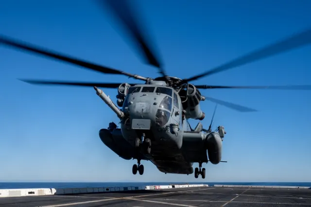 Incydent w Kalifornii. Zaginął śmigłowiec Piechoty Morskiej z pięcioma członkami załogi