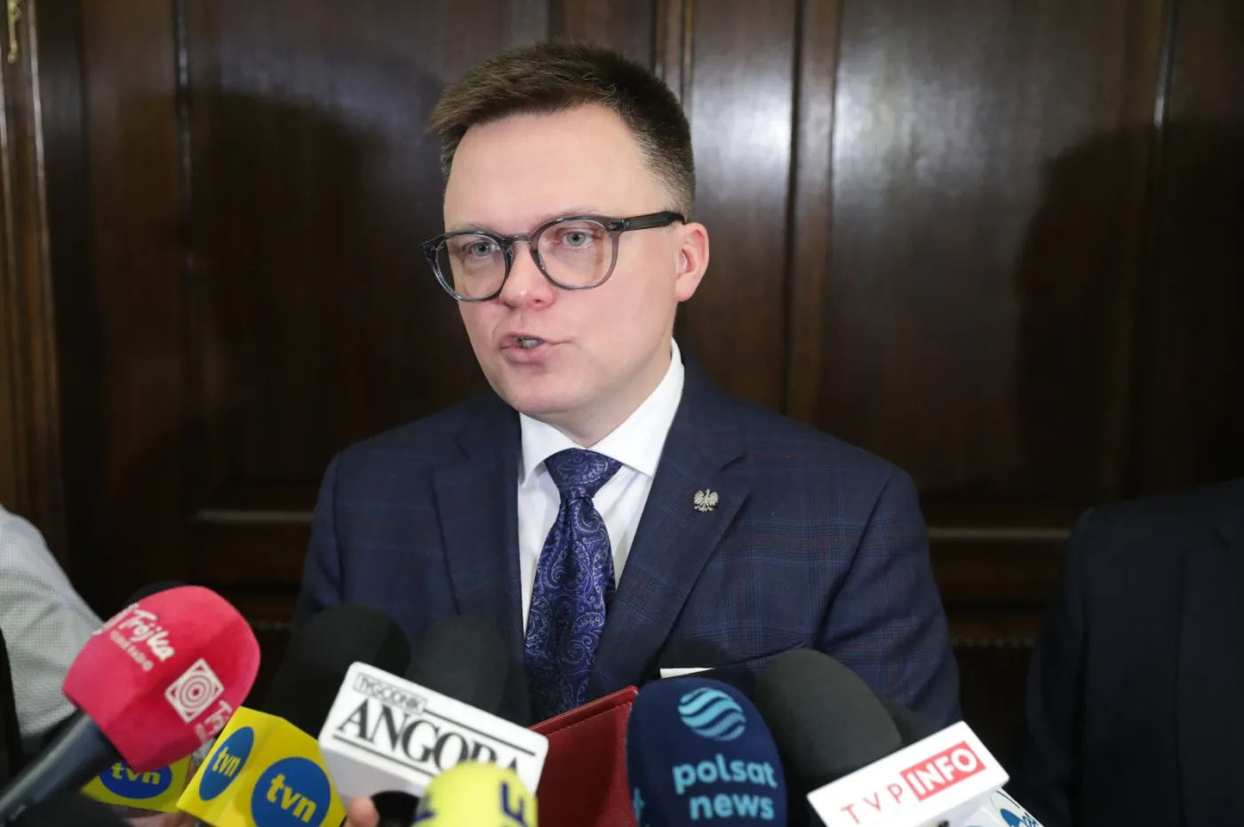 Hołownia: Ujawnimy materiały ze starcia posłów PiS ze Strażą Marszałkowską