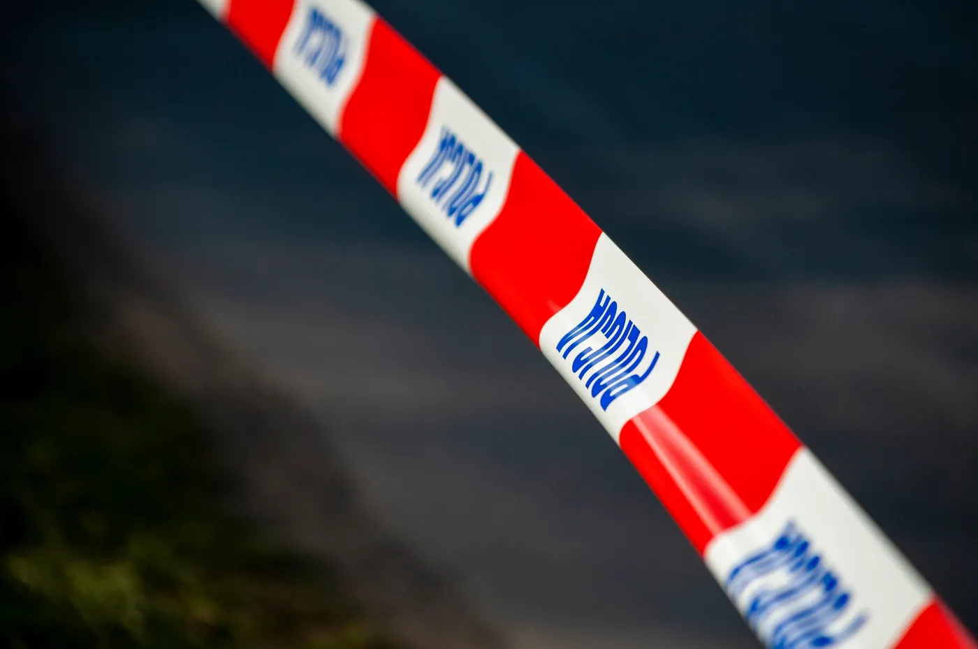 Taśma policyjna, policja, zwłoki, morderstwo, zabójstwo, zbrodnia, kryminał