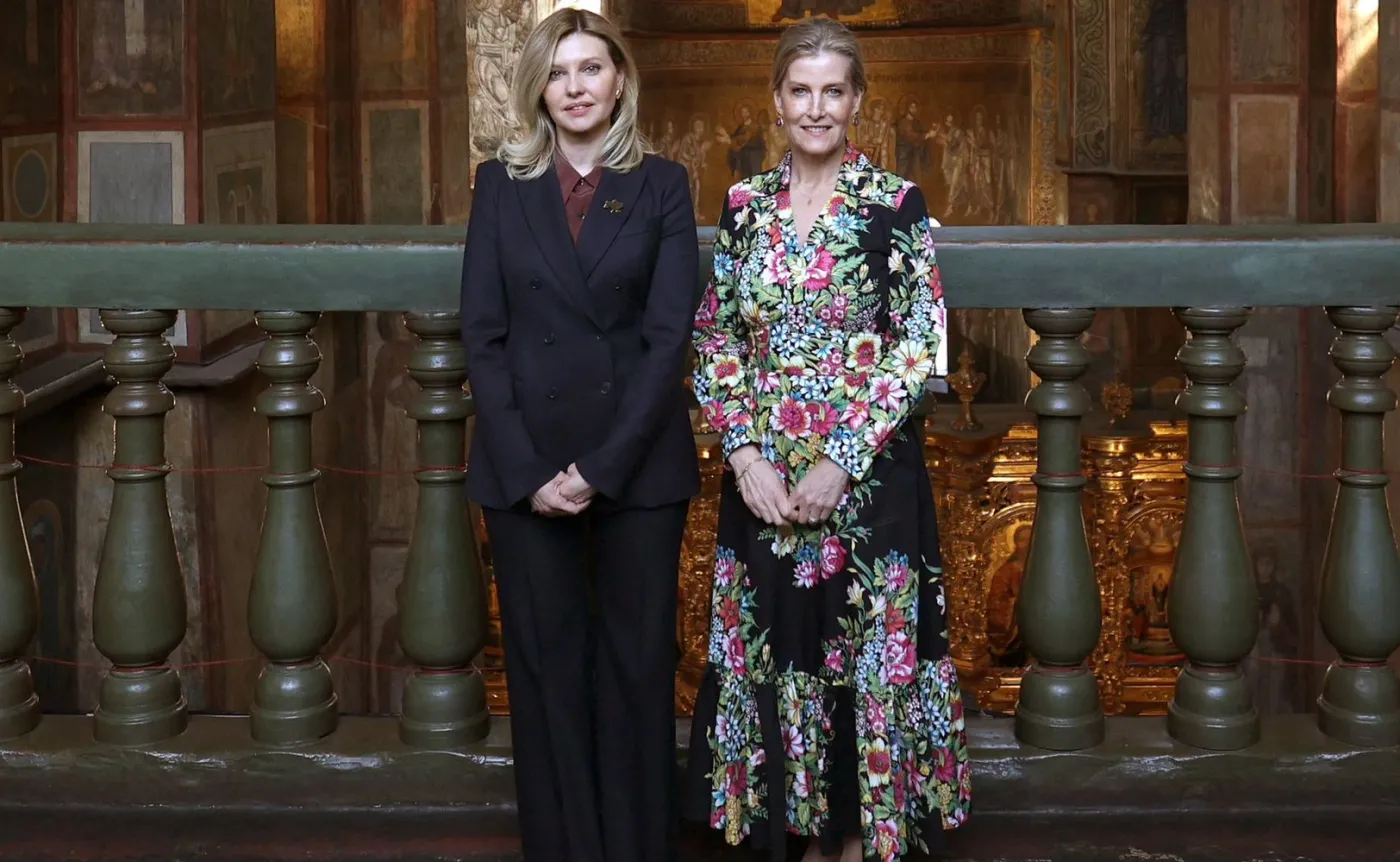 Księżna Zofia jako pierwsza z rodziny królewskiej odwiedziła Ukrainę