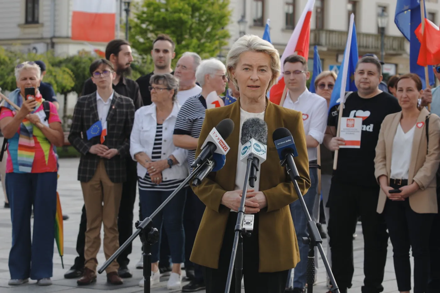 Szefowa KE: Chcę budować z Tuskiem koalicję na rzecz silnej Europy