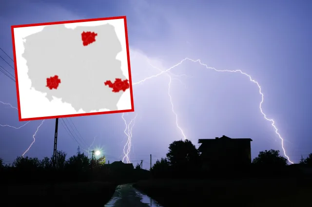 Burze i intensywne opady deszczu i gradu. Alert RCB dla trzech województw