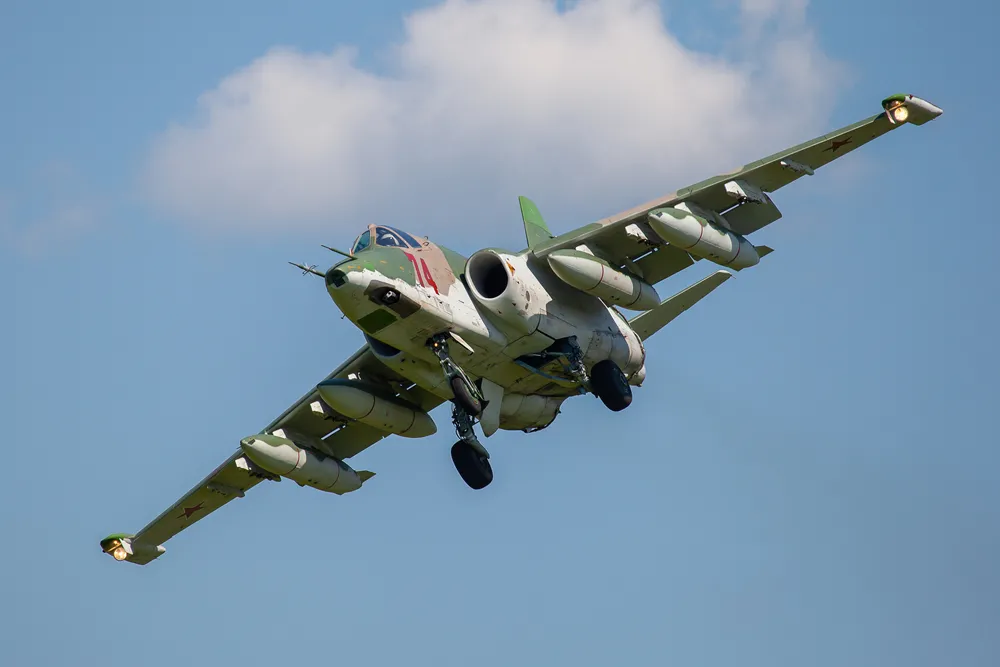 "Piąty w tym miesiącu". Rosjanie stracili kolejny Su-25