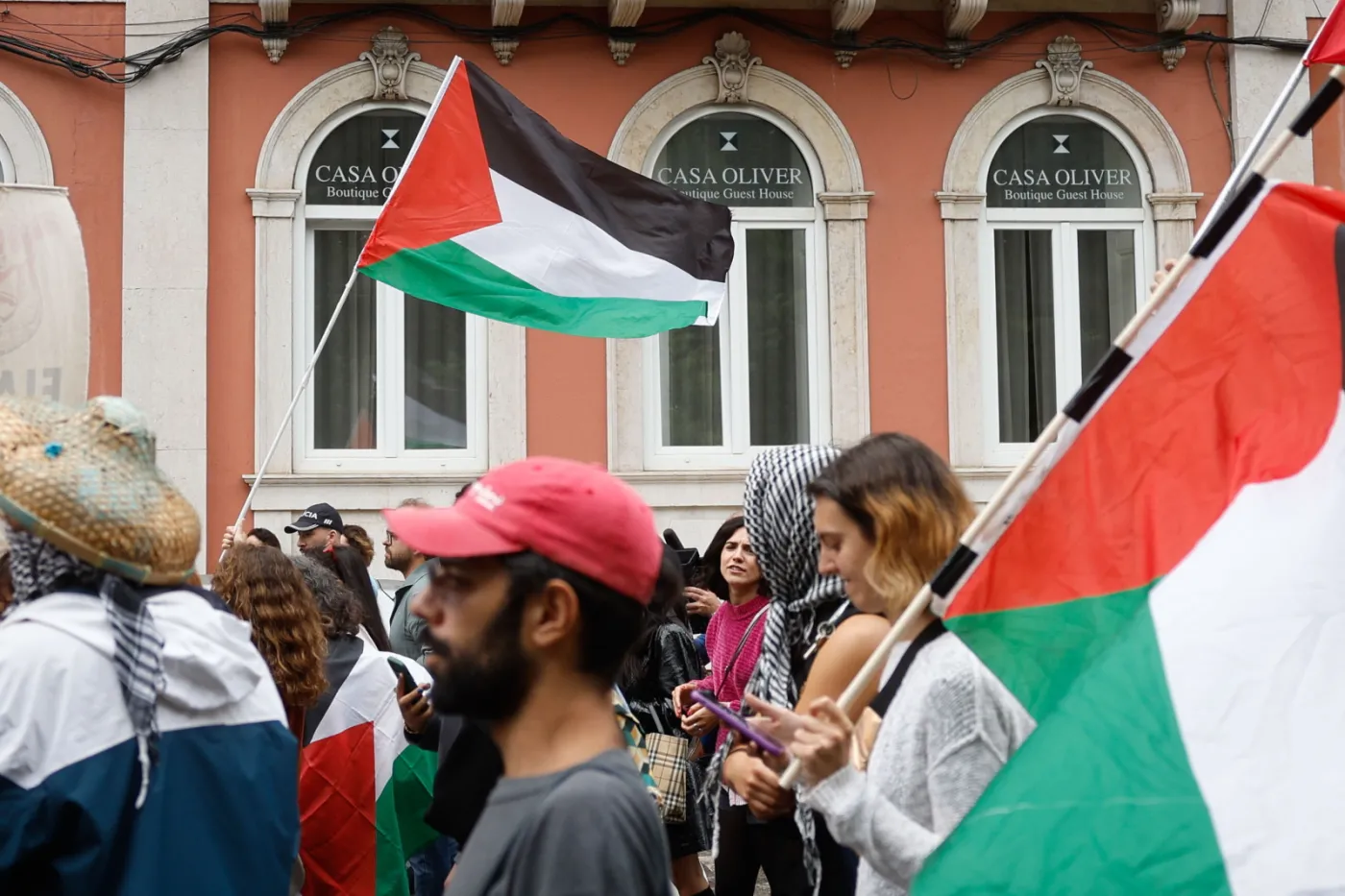 Chaos w Lizbonie. "Zatrzymajcie to ludobójstwo!"