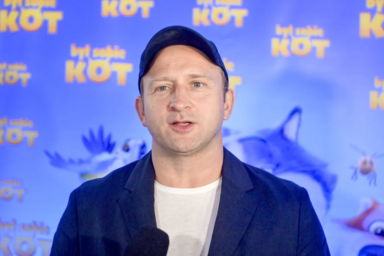 Borys Szyc dumny jak paw ze swojej córki. Pochwalił się tym na premierze filmu