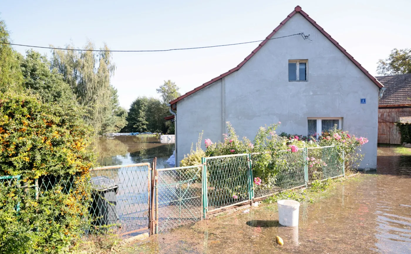 Fala powodziowa w dolinie Odry