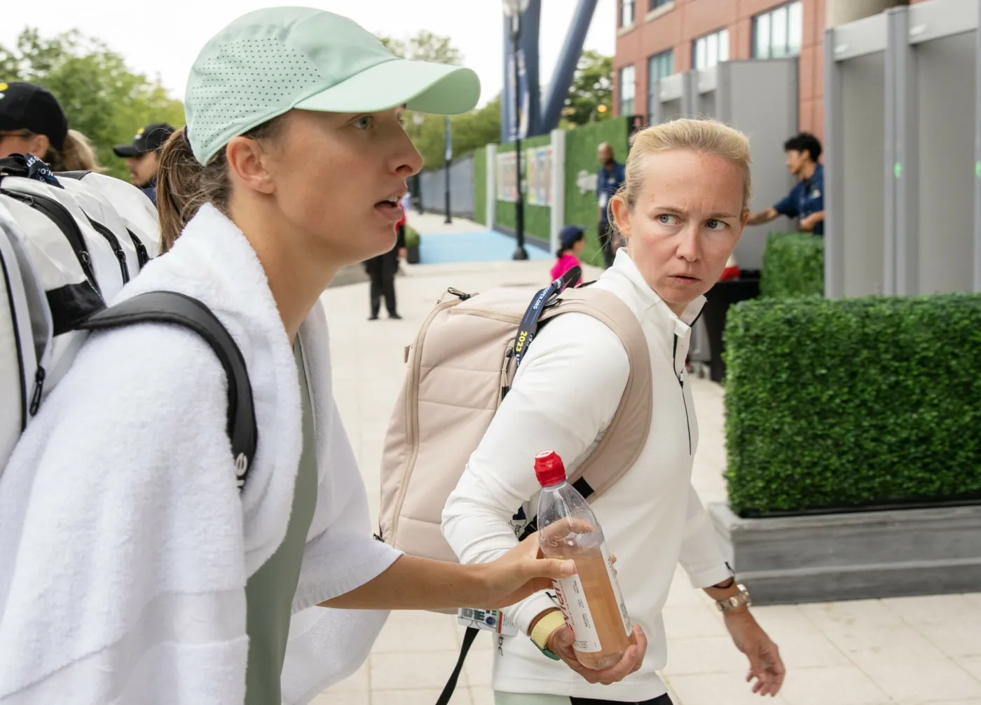 Iga Świątek i Daria Abramowicz