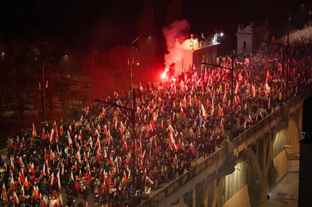 Ratusz podał dane. Wiemy, ile osób brało udział w Marszu Niepodległości