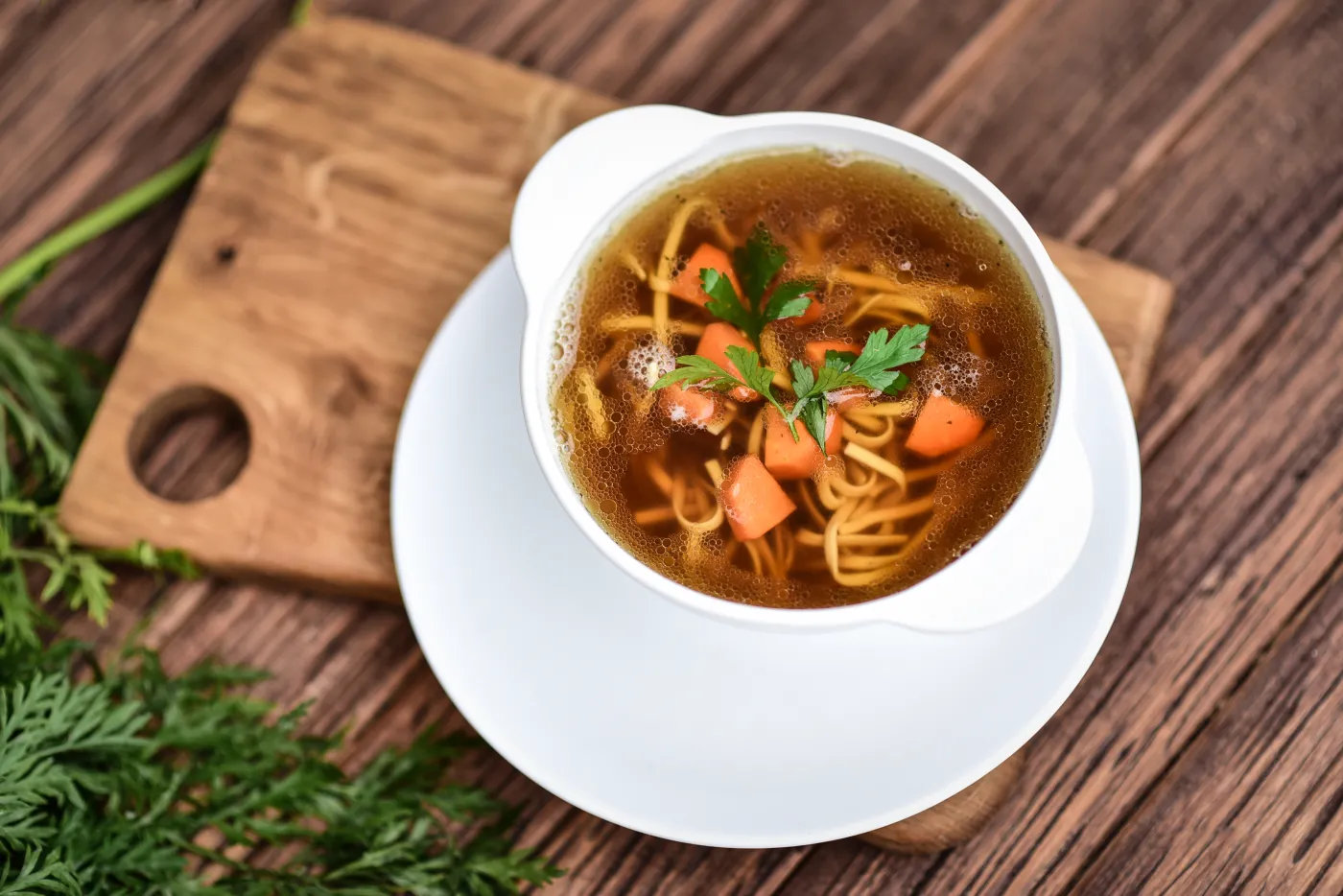 Slow-boiled,Broth,Based,On,Several,Types,Of,Meat,And,Aromatic