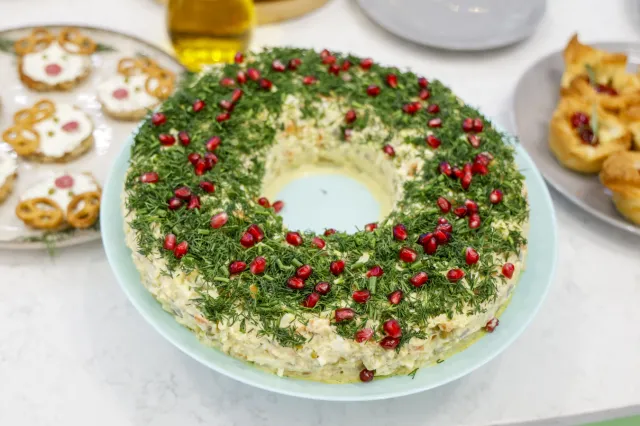 Sałatka jarzynowa od Ewy Wachowicz. Jej kształt zachwyci gości