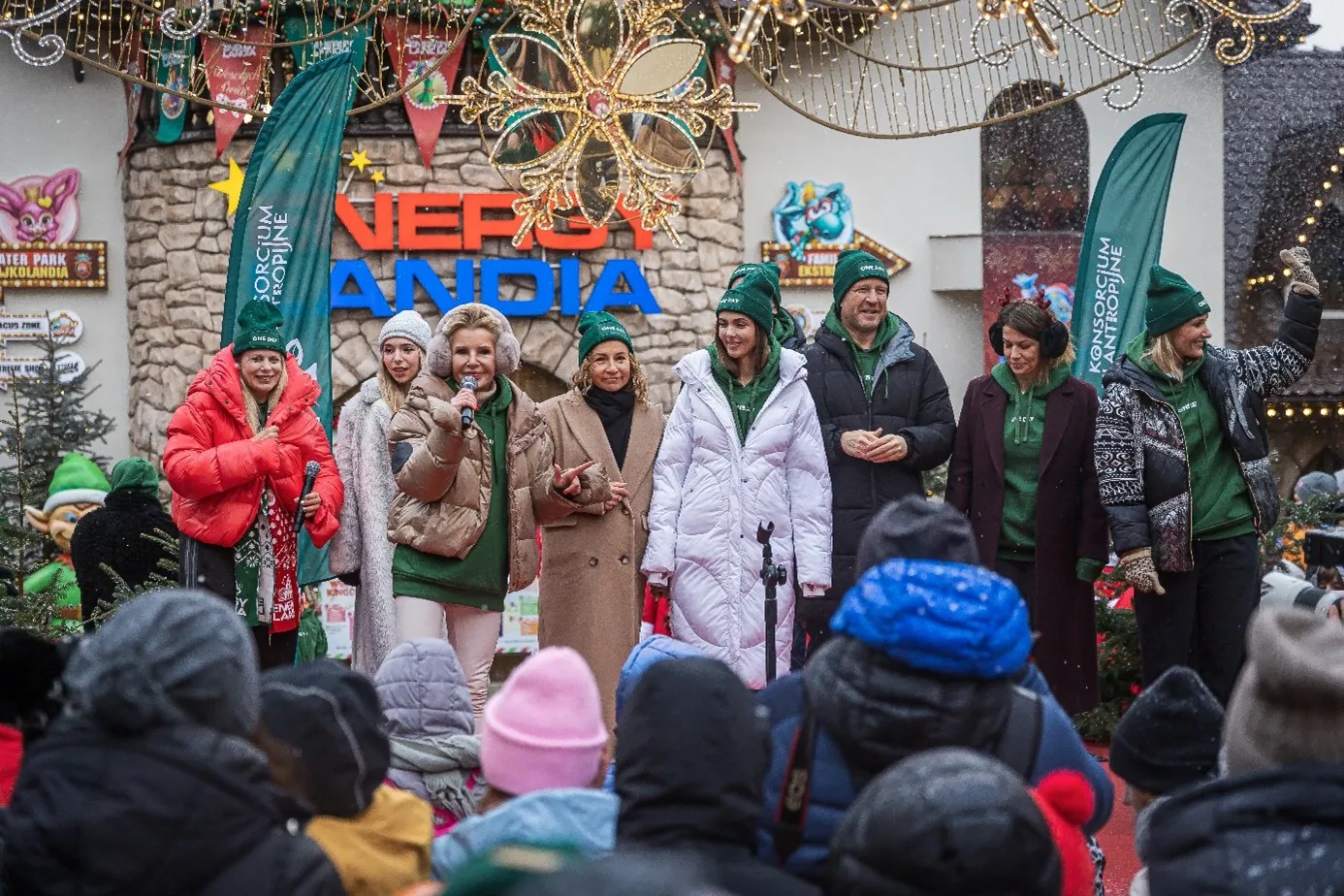 Gwiazdka One Day w parku rozrywki Energylandia. Dzień, który na długo pozostanie w pamięci 1200 dzieci