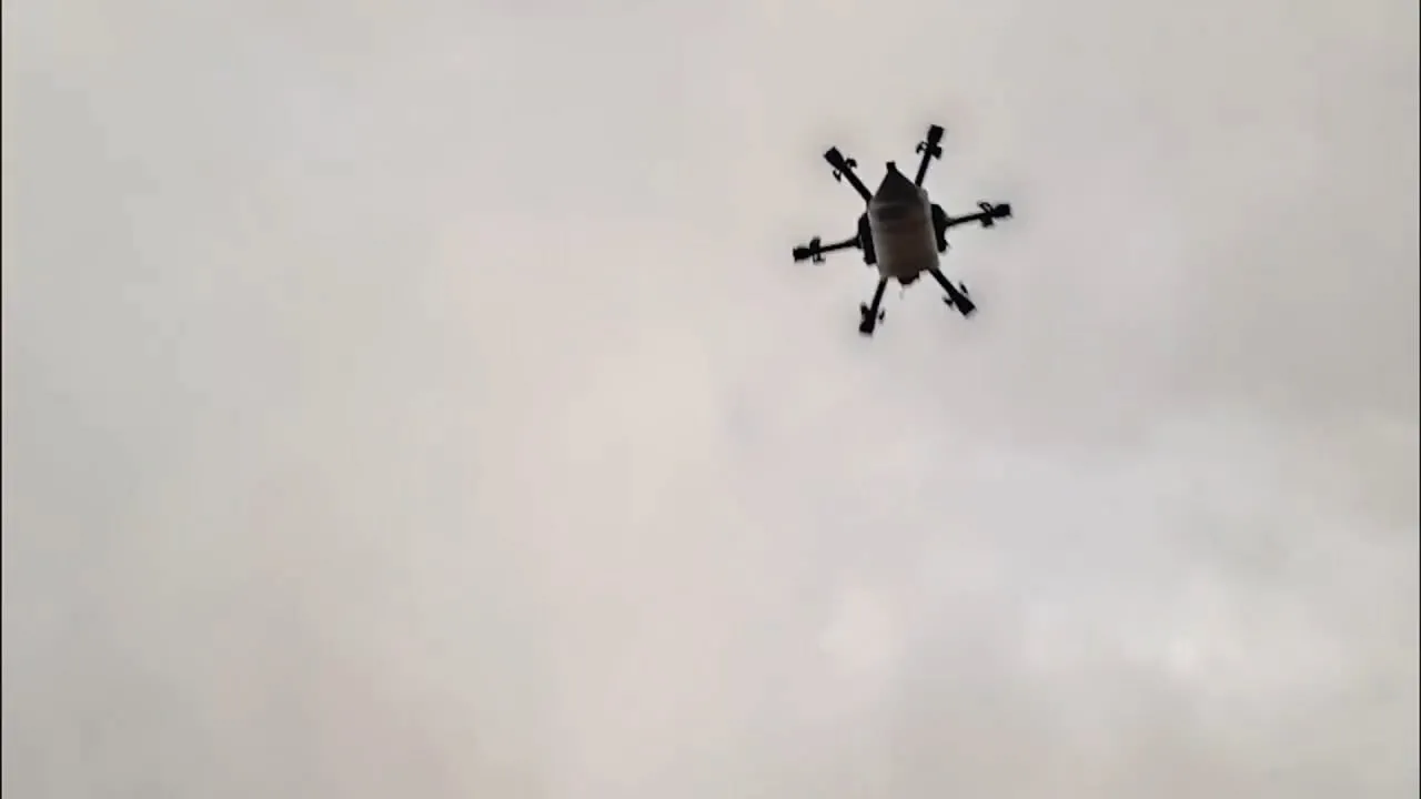 UKraiński heksodron ze szpulą