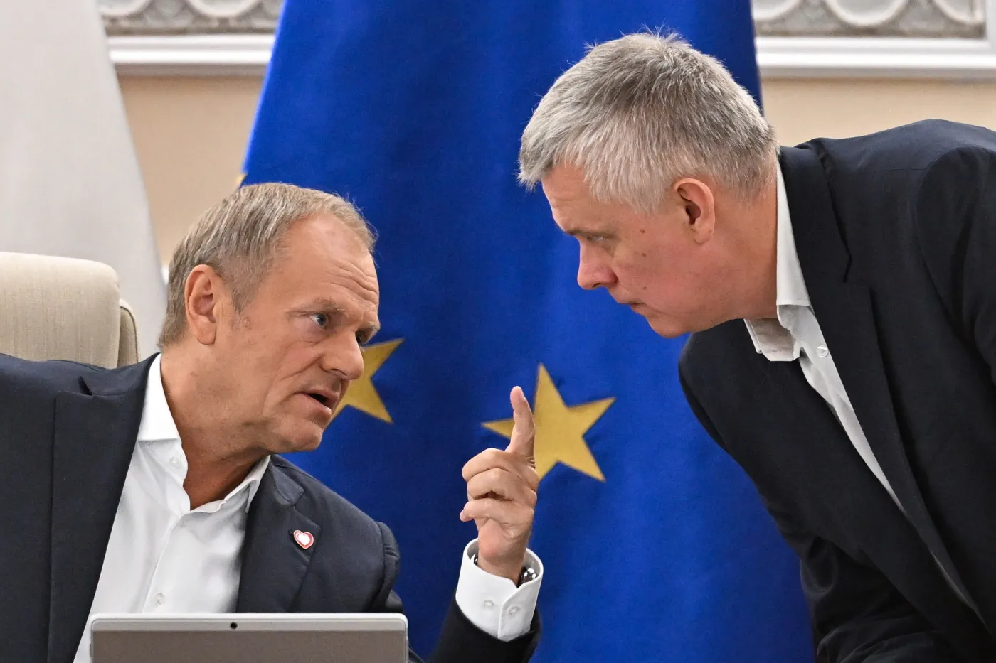 Donald Tusk i Tomasz Siemoniak